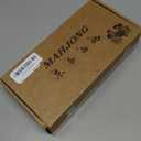 YANMEIYA Blank Mahjong Tile Set, Including 166 Mahjong Tiles and 1 Sets of American Mahjong Stickers, Pink American Mahjong Tile Set