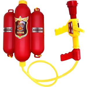 Fireman Backpack Water Gun Blaster Water Gun Beach Toy and Outdoor Sports Toy (Fireman)