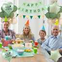 Sage Green Birthday Decorations With Banner, Triangle Flag, Sage Sand Gold Balloons, Love Star Foil Balloons With Stickers And Cake Topper For Party Decorations
