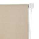 NUTRO CHILL Window Blinds, Blackout Blinds with Thermal Insulated, UV Protection Linen Window Shades for Home, Door, Kitchen, Bathroom (34" W x 68" L, Beige)