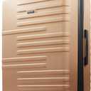 American Dreamliner 30 Inch Rolling Luggage, Hardshell Suitcase with Spinner Wheels, Rose Gold