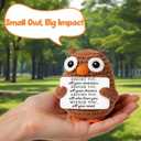 Funny 2025 Graduation Gifts for Her Him Daughter Son Granddaughter, Graduation Gifts for Masters Degree College High School PhD Grad Nurse Law School, Inspirational Emotional Positive Owl