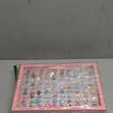 Jerify 2 Boxes Valentine Kids Rings for Girls, Adjustable Little Girl Dress up Rings Play Jewelry Princess Jewel in Box for 4-12 Year Old Kids Toys Party Favors Birthday Gifts Assorted