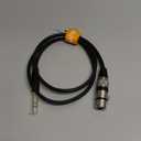 Tisino 1/4" to XLR Cable, 6.35mm TRS to XLR Male Nylon Braid Quarter inch TRS to XLR Male Balanced Interconnect Microphone Cord Patch Cable - 3.3ft