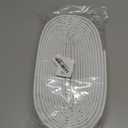 26 Feet Long Reach Door Weather Stripping Door Seal Strip, New Upgraded V-Shaped Replacement Kerf Weather Stripping for Door Frame Door Insulation, Easy Cut to Size(White)