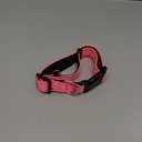 TECEUM Reflective Dog Collar  Hot Pink  M  Extra Soft Padding  Basic Nylon Pet Collar  Quick Release Buckle  Fits Small, Medium and Large Dogs, Puppies, Cats  ESA & Service Dog Options