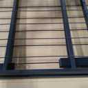 Linenspa Folding Metal Platform Bed Frame - No Box Spring Needed - Underbed Storage - Simple Tool Free Assembly - Mattress Foundation - 14" - Traditional Design - Sturdy Steel - California King Size