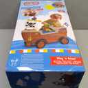 Educational Pirate Ship Ride-On Toy with Interactive Sounds for Age 18 Months+