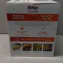 Ninja | Air Fryer | 4 QT Capacity | 4-in1 Roast, Crisp, Roast, Reheats, & Dehydrates | Dishwasher Safe Parts | Includes 20 Easy & Healthy Recipes | Compact | Grey | AF101
