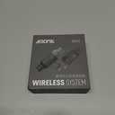 ARC-2 Wireless XLR Microphone Transmitter Receiver, All-Mode Compatibility with 7 Independent Channels, 106dB+ Dynamic Range & 40M Transmission Distance