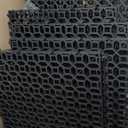 10 Pcs Interlocking Permeable Paver Grid Heavy Ground Protection Mats Drive on Lawn Grates Grid Parking Pavers 15.7 x 15.7 in, 6613 lb Load for Stone Grass Permeable