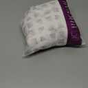 jinchan Linen Pinch Pleated Kitchen Curtains 24 Inch 2 Panels, Natural Linen Tier Curtains Back Tab Beige Farmhouse Cafe, Light Filtering Small Window Drapes for Bathroom Laundry Room Off White