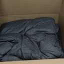 Bedsure Black Comforter Set Queen - Soft Bedding for All Seasons, Breathable Cationic Dyed Bed Set, 3 Pieces, 1 Queen Size Comforter (90"x90") and 2 Pillow Shams (20"x26"+2")