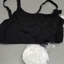 Momcozy Hands Free Pumping Bra, Adjustable Breast-Pumps Holding and Nursing Bra, Pumping & Nursing Bra in One (Medium, Black)