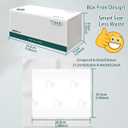 Soft Facial Tissues 7680 Total Sheets, [Not in Box] 4-Ply Ultra Strong & Soft Thick Tissues, 1920 Draws Unscented Paper Tissues for Sensitive Skin, Compact Size for Home, Office and Car 16 Soft Pack