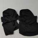 2 Pack Ski Mask for Men Balaclava Face Mask Women Summer Shiesty Masks Full Head Cover Motorcycle Helmet Sun UV Protection (Black)