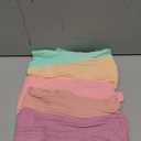 CLLOT 5 Colors Super Stretchy Soft Knot Baby Girl Headbands with Hair Bows Nylon Head Wrap For Newborn Baby Girls Infants Toddlers Kids