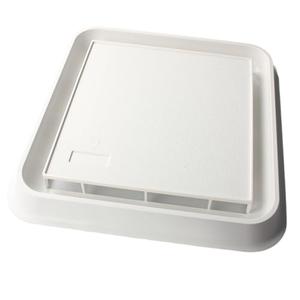 S97006651 Fan Cover Grille for Broan NuTone Bathroom Fan Assembly Replacement, Fits 663, 670A, 670B, 670C, 670D, 670E Bathroom Exhaust Fan Light Cover Replacement