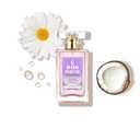 Hair Perfume for Women Long Lasting Pheromone, Hair Body Mist Spray Fragrance Essential Oil Odors Remove, Honey Infused Coconut Chamomile for Hydrating Shine, Alcohol Free, 50 ml
