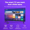 Roku Smart TV 2026 50-Inch Select Series, 4K QLED TV Roku TV with Voice Remote Flat Screen QLED Television with Wi-Fi for Streaming Live Local News, Sports, & Movies Bluetooth Headphone Mode
