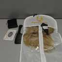 Luxclipse Blonde Bob Wig with Bangs, Short Bob Real Human Hair Wigs for Women, Glueless Breathable Capless Lightweight Tangle Free Natural Look for Daily Use (Blonde,12 Inch)