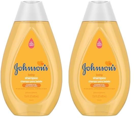 Johnson's Baby Tear Free Shampoo, No Parabens/Phthalates/Sulfates/Dyes, Fresh, 13.6 Fl Oz (Pack of 2)