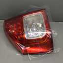 Huray Left Tail Light Fit for Jeep Compass 2014-2017 Taillight Driver Side LH Tail lamp Brake Lamp Assembly Replacement Accessory