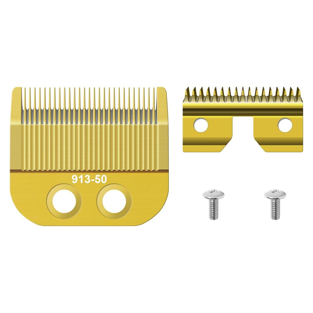 913-50 Adjustable Medium Blade Replacement Trimmer Blade Compatible with oster Finisher Trimmer Model 59 and T-Finisher Trimmer BladesGolden