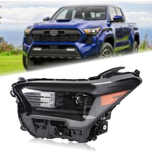 LH LED Headlight Fits 2024-2025 Toyota Tacoma SR/SR5/TRD Off Road/TRD Sport