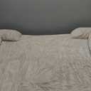 EHEYCIGA Orthopedic Dog Beds for Extra Large Dogs, Waterproof Memory Foam XL Pet Bed with Sides, Non-Slip Bottom and Egg-Crate Foam Big Dog Couch Bed with Washable Removable Cover, Beige (44.0"L x 32.0"W x 6.5"Th)