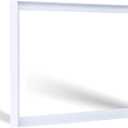 16x20 Canvas Floating Frame for 0.59"-0.87" Deep Paintings, Modern White Gallery Wall Decor Frame, Vertical & Horizontal Hanging, 1 Pack