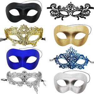Women's Sexy Flexible Lace Masks Eye-mask for Ball Party Venetian Masquerade Costume