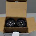 Electric Salt and Pepper Grinder Set Automatic Battery Pepper Mill Shakers Adjustable Coarseness Upgraded Larger Capacity with Led Home and Kitchen Appliances Birthday Gifts for Women Mom (Black)