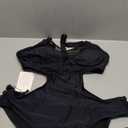 LXheysea Women's Strappy Cutout One Piece Swimsuit Mesh Monokini Bathing Suit, L