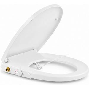 Garvee Bidet Toilet Seat, Non-Electric Round Quiet Close Toilet Seat