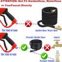 Tool Daily Deluxe Pressure Washer Gun, with Replacement Wand Extension, 5 Nozzle Tips, M22 Fitting, 40 Inch, 5000 PSI
