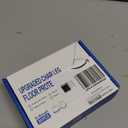 20 Pcs Black Extra Small Chair Leg Floor Protectors for Hardwood Floors, Upgraded Rubber Chair Leg Caps with Felt, Furniture Leg Feet Covers Protect Floor from Scratches Reduce Noise (Fit 0.55"-0.75")