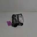 SHANY Clear PVC Water-Resistant Travel Tote Bag - Large See-Thru Bag with Adjustable Shoulder Straps and Zippered Pockets