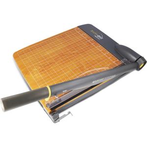 Westcott 12'' TrimAir Wood Guillotine Paper Cutter & Paper Trimmer, 30 Sheet