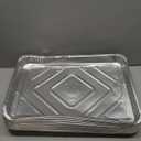 PLASTICPRO Aluminum Pans 20 Pack Disposable Cookie Sheets 13 x 17 Baking Pans Premium Quality Heavy Duty Sheet Pans