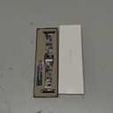 V.R.HOPE Resin Watch Band Compatible with Apple Watch Band for Women Tortoise Fashion Lightweight Bracelet Strap for iWatch Series Black Floral, 38mm/40mm/41mm/42mm(Series 11)