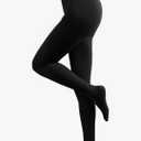 Compression Pantyhose Stockings for Women Men, 20-30 mmHg Medical Graduated Support Opaque Closed Toe Hose Tights Size XS