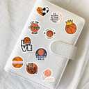 500PCS Basketball Stickers Roll,10 Styles Sports Balls Self-Adhesive Envelope Seals Stickers - Waterproof Decals for Bottles, Laptops, journals,Luggage, Snowboards, Guitars, Scrapbooks, Phones