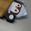 Lewtemi 15.1 Inch Penguin Piata Penguin Party Favor Supplies Candy Animal Piata with Stick Confetti and Blindfold Gift for Boy Girl Adults Winter Theme Birthday Party Supplies Decorations (Elegant)