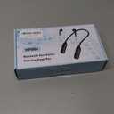 WallarGe Neckband Hearing Amplifier for Conversation or TV Watching, Bluetooth 5.3 with Microphone, 35 Hours of Listening Time, Digital Hearing Amplifier for Seniors Adults with Volume Control (Black01)