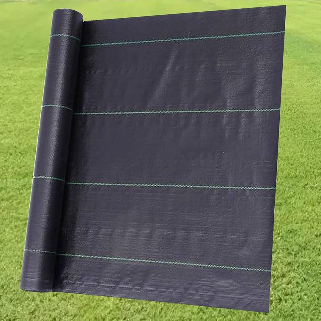 Weed Barrier Fabric Planting Cover - 4 x 200 FT Heavy Duty Landscape Fabric Ground Cover Block for Outdoor Planting