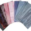 Lanyani（10 Sheets）Variety Stained Glass Sheets 4 x 6 inch Opal Art Glass Pack Tiffany Glass, Mixed Textures