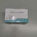 1080P Security Camera Wired, Baby Monitor with 360 Pan/Tilt, 2-Way Audio, Color Night Vision, AI Detection, SD/Cloud Storage, 2.4G/5GHz WiFi Home Surveillance Cam, Compatible with Alexa (White (Wall Mount))