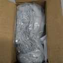 Box Spring Cover Full Size - Jersey Knit & Stretchy Wrap Around 4 Sides of The Box Spring, Alternative for Bed Skirt, Ultra Soft, Wrinkle & Fading Resistant, Gray