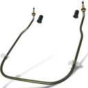 W11537778 Dishwasher Heating Element with W11538351 Terminal Nuts Replace W11537778 W11412298 W11536143 W11536777 W11537777 AP7014587 Compatible with Kenmore Jenn-Air KitchenAid Maytag Whirlpool